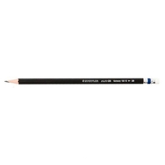 Bút chì thân đen có tẩy Staedtler Mark 2B 13212C12
