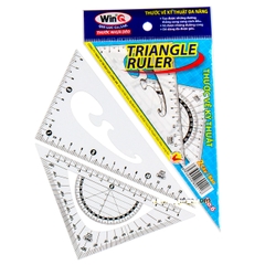 Bộ 2 thước Eke lớn WinQ No.6