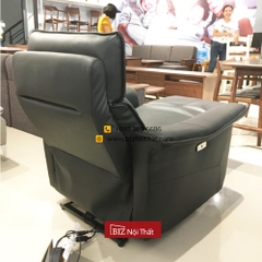 Sofa đơn Recliner chỉnh điện da bò cao cấp SF-M9201 nhập khẩu Malaysia