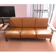 Sofa đơn Phòng Ngủ Gỗ óc chó LEGEND xuất Mỹ SF-OC08a