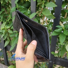 Ví Cá Sấu Vây Đuôi 2 Mặt Dáng Đứng VSD216D