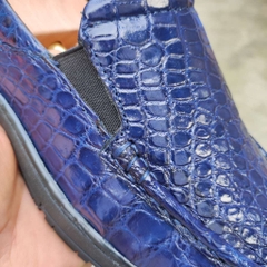 [HOT..] Giày Thời trang Cao cấp Da cá sấu. Có bo chun mang rất thoải mái!