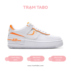 [CI0919-103] W NIKE AIR FORCE 1 SHADOW WHITE TOTAL ORANGE