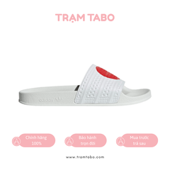 [GW2563] M ADIDAS ADILETTE SLIDE 'JAPAN' CLOUD WHITE/RED