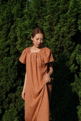 Bella dress - Brown