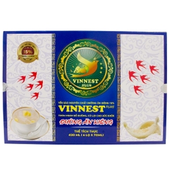 Yến Sào Đường Ăn Kiêng Nguyên Chất 15% VINNEST PLUS (Hộp 6 lọ)