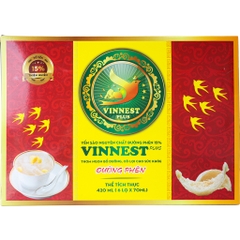 Yến Sào Đường Phèn Nguyên Chất 15% VINNEST PLUS (Hộp 6 lọ)