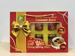 Yến sào Vinnest Plus Đường phèn 25% (HỘP 6*70ML)