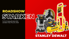 Roadshow Starken máy nén khí, hút bụi, xe kéo, thang nhôm Stanley Dewalt OEM