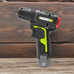 Máy khoan vặn vít dùng pin Li-on 12V Worx Green WU130