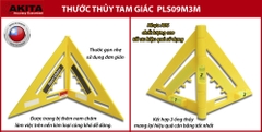 Thước ke góc có thủy Akita PLS09M3M