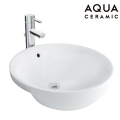 Chậu Lavabo Inax AL-333V, Chậu bán âm tròn