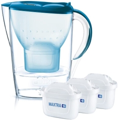 Bình lọc nước BRITA MARELLA 2,4L màu xanh