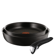 Bộ 2 Chảo Cán Rời Tefal L6509205 Size 24cm Và 28cm [Nhập Đức]