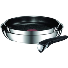 Bộ 2 Chảo Cán Rời Tefal L94090 Size 22cm, 26cm [Hàng Đức]