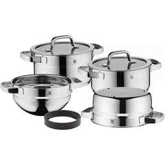 Bộ nồi xửng WMF Compact Cuisine Pot 4 món [Hàng Đức]