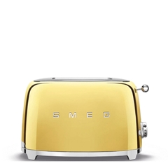 Máy nướng bánh mì Smeg TSF01GOEU Gold Glossy [Hàng Đức]