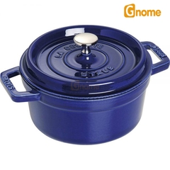 Nồi gang Staub Round Cocotte Blue 20cm  [Made in France]