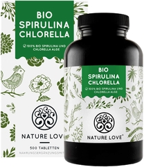 Viên uống protein nature love spirulina chlorella