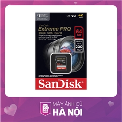 Thẻ nhớ SDXC 64GB 200Mb/s Sandisk Extreme Pro