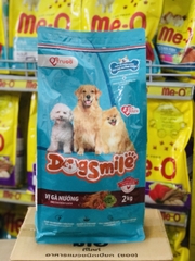 DOGSMILE CHO CHÓ LỚN 2KG VỊ BÒ & VỊ GÀ