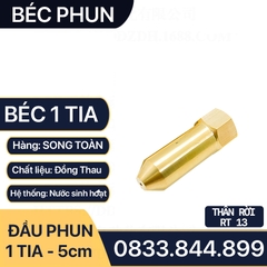 Béc Rửa Máy Lạnh, Đầu Phun 1 Tia Áp Lực Cao Ren Trong 1/4 13 Kết Nối Ống 6 8 10 12