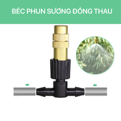 Béc Phun Sương Đồng, Béc Phun Sương Điều Chỉnh Đồng Thau Tưới Lan, Cây Cảnh