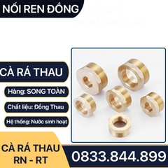Cà Rá 49 Đồng Thau - Nối Giảm Ren Trong Ren Ngoài 49-42, 49-34, 49-27, 49-21