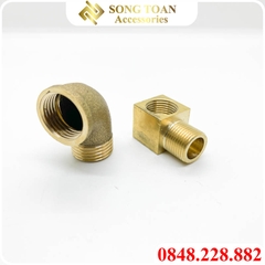 Co Điếu Đồng, Co Ren Trong Ren Ngoài 9.6 13 17 21 - Đồng Thau