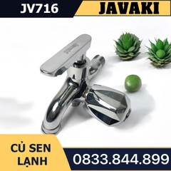 Củ Sen Tắm JV716 Thân Lớn Đồng Thau Mạ Crom Javaki Dùng Nước Lạnh | Đẳng Cấp Và Sang Trọng