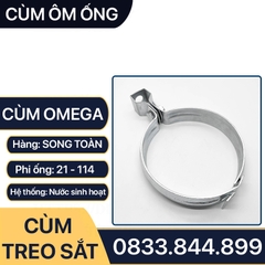 Cùm Treo Sắt, Cùm Treo Ôm Ống Sắt Mạ Xi