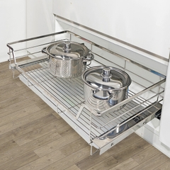 Giá Xoong Nồi Tủ Bếp Dưới SUS 304 - Thương Hiệu Tủ Bếp Camryn