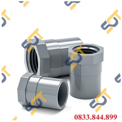 Nối Nhựa PVC Trơn Dán + Ren Trong 21 27 - Thương Hiệu Bình Minh