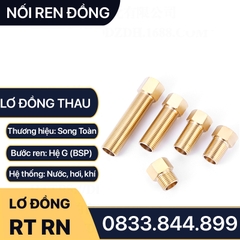 Lơ Đồng Thau, Nối Ren Trong Ren Ngoài, Sơ Mi Thau - Bằng Đồng