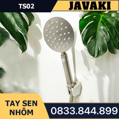 Tay TS02 Dạng Tròn SUS 304 Lắp Vào Củ Sen Tắm - Thương Hiệu JAVAKI