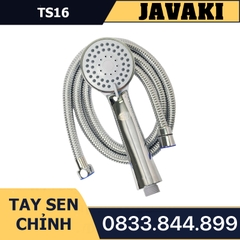 Tay TS16 Tùy Chỉnh 3 Chế Độ Lắp Vào Củ Sen Tắm - Thương Hiệu JAVAKI
