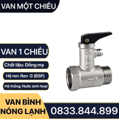 Van Một Chiều Bình Nóng Lạnh, Van Bình Nóng Lạnh 21