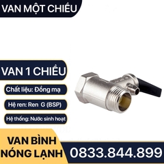 Van Một Chiều Bình Nóng Lạnh, Van Bình Nóng Lạnh 21