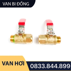 Van Hơi Ren 13.8, Van Hơi Ren Trong Ren Ngoài 14 - Tay gạt