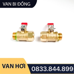 Van Hơi Ren 13.8, Van Hơi Ren Trong Ren Ngoài 14 - Tay gạt