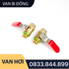 Van Hơi Ren 13.8, Van Hơi Ren Trong Ren Ngoài 14 - Tay gạt