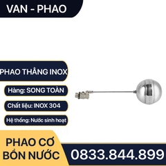 Van Phao Bồn Nước Inox, Phao Cơ Inox Tự Động Ngắt Nước 21 27 34 - Inox SUS 304