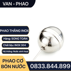 Van Phao Bồn Nước Inox, Phao Cơ Inox Tự Động Ngắt Nước 21 27 34 - Inox SUS 304