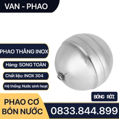 Van Phao Bồn Nước Inox, Phao Cơ Inox Tự Động Ngắt Nước 21 27 34 - Inox SUS 304