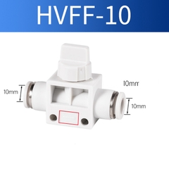 Van Khóa Phun Sương HVFF Khí Nén Nối Nhanh Ống Mềm STNC Ống 4 6 8 10 12 16 - Màu Trắng (Chính Hãng)