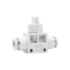 Van Khóa Phun Sương HVFF Khí Nén Nối Nhanh Ống Mềm STNC Ống 4 6 8 10 12 16 - Màu Trắng (Chính Hãng)