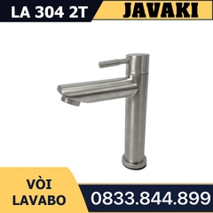 Vòi Lavabo Cao 20cm SUS 304 Dùng Nước Lạnh Javaki | Thiết Kế Hoàn Hảo Cho Phòng Tắm Tiện Nghi