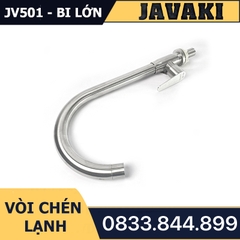 Vòi Rửa Chén Bát JV501Bi Lớn Dùng Nước Lạnh JAVAKI | SUS 304 Cao Cấp Nhám Mờ