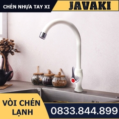 Vòi Rửa Chén Bát Nhựa Tay Xi Dùng Nước Lạnh - JAVAKI | Vòi Nước Lạnh Cao Cấp
