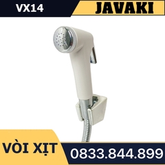 Vòi Xịt VX14 Tay Dương Nhựa Gắn Bồn Cầu Bệt Vệ Sinh - Thương Hiệu JAVAKI